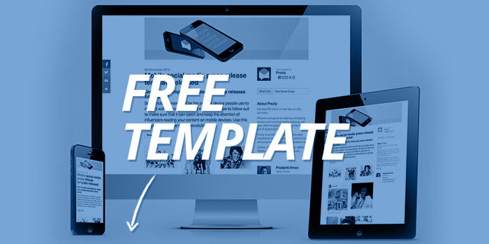 free press releases templates